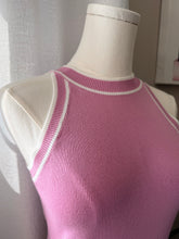 Load image into Gallery viewer, The Contrast Trim Tank
