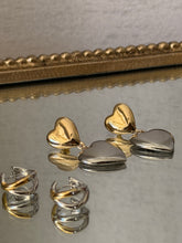Load image into Gallery viewer, Two-Tone Earrings
