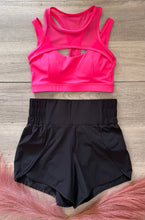 Load image into Gallery viewer, Mesh Racerback Sports Bra
