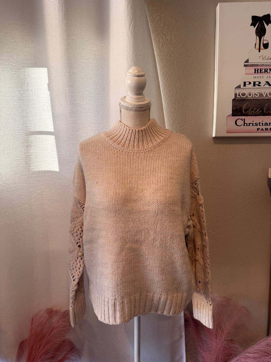 The Effortless Knit Top (Ivory)
