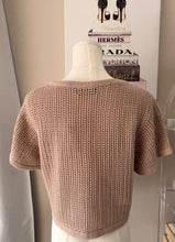 Load image into Gallery viewer, The Button Knit Top (Tan)
