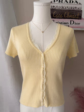 Load image into Gallery viewer, The Buttercream Lace Top
