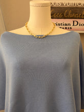 Load image into Gallery viewer, The Capri Poncho Top (Blue)
