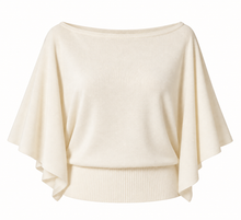 Load image into Gallery viewer, The Laurel Flutter Sleeve Knit Top
