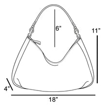 Load image into Gallery viewer, The Vienna Faux Fur Crescent Bag
