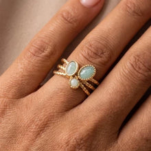 Load image into Gallery viewer, The Coastal Stone Ring
