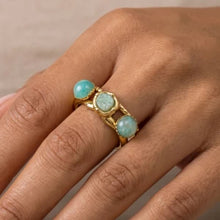 Load image into Gallery viewer, The Trio Stone Ring
