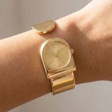 Load image into Gallery viewer, The Golden Hour Cuff Watch
