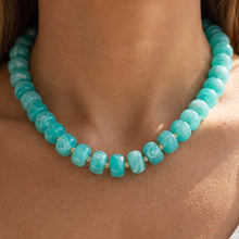 Load image into Gallery viewer, The Poppy Marbled Bead Necklace
